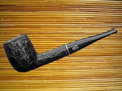 Savinelli Pfeife Alligator  Black 128  schwarz 9 mm Pipe Pipa