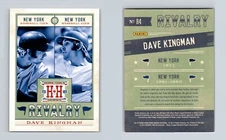 2013 Hometown Heroes Rivalry R4 Dave Kingman Yankees & Mets 