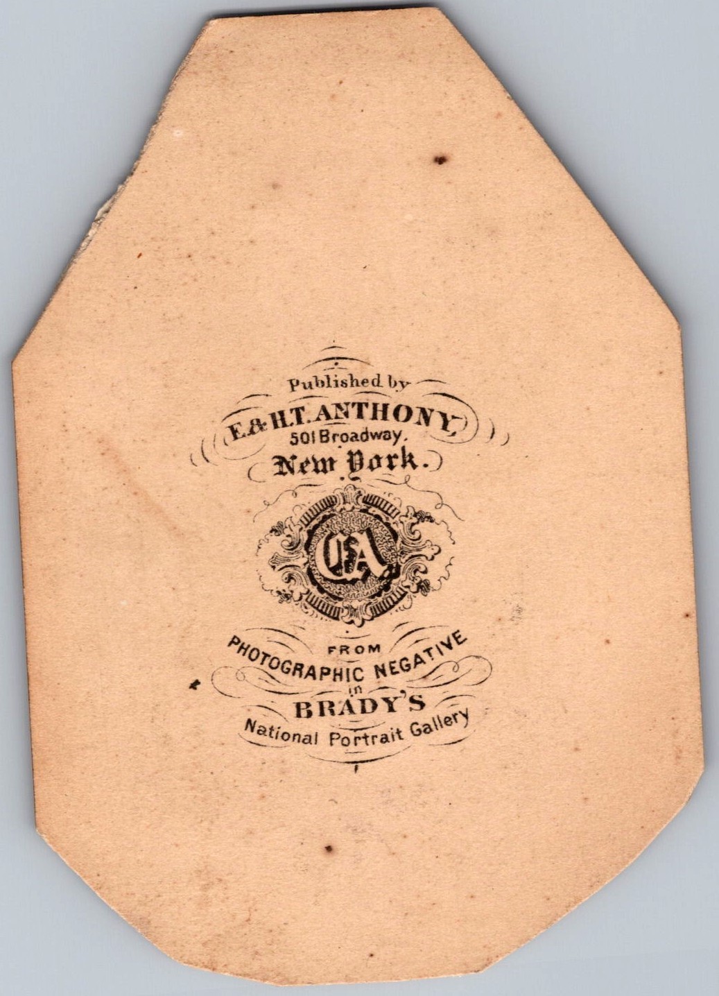 ANTIQUE CDV CIRCA 1860s BRADY BEECHER FAMILY FAMOUS ABOLISTIONISTS REFORMISTS — additional view