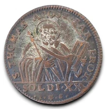 Parma 20 Money Lira 1794 Ferdinand I Bourbon