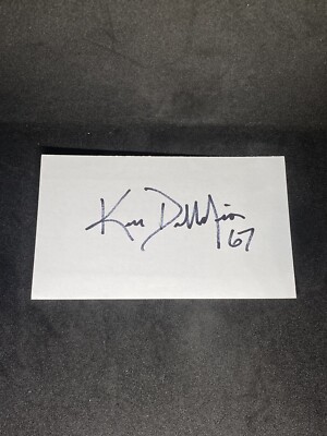 Ken Dallafior 1985-92 Detroit Lions Chargers Auto Autographed