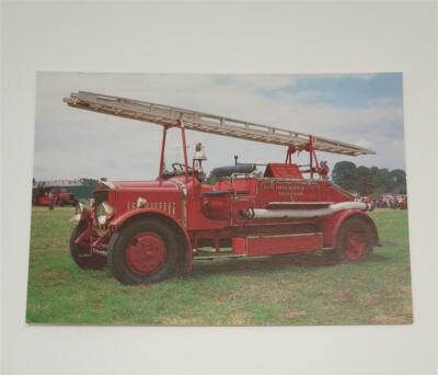 PENNINGTON Dennis 30cwt Open Body, Fire Brigade Photo Postcard