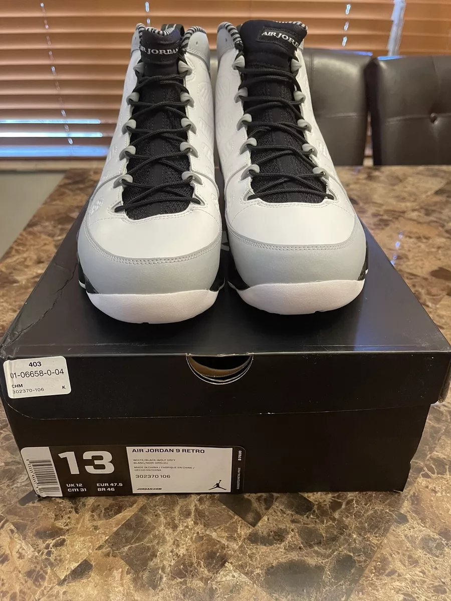 AIR JORDAN 9 RETRO BARONS SIZE 13 BRAND NEW DS