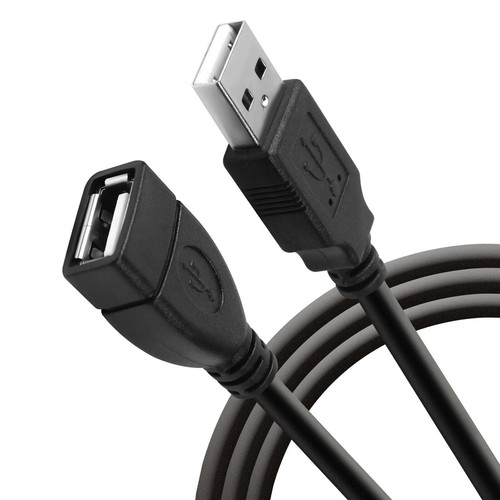 Adaptador extensor de cable de extensión USB 2.0 A macho a hembra cable largo 16 pies - Imagen 9 de 13