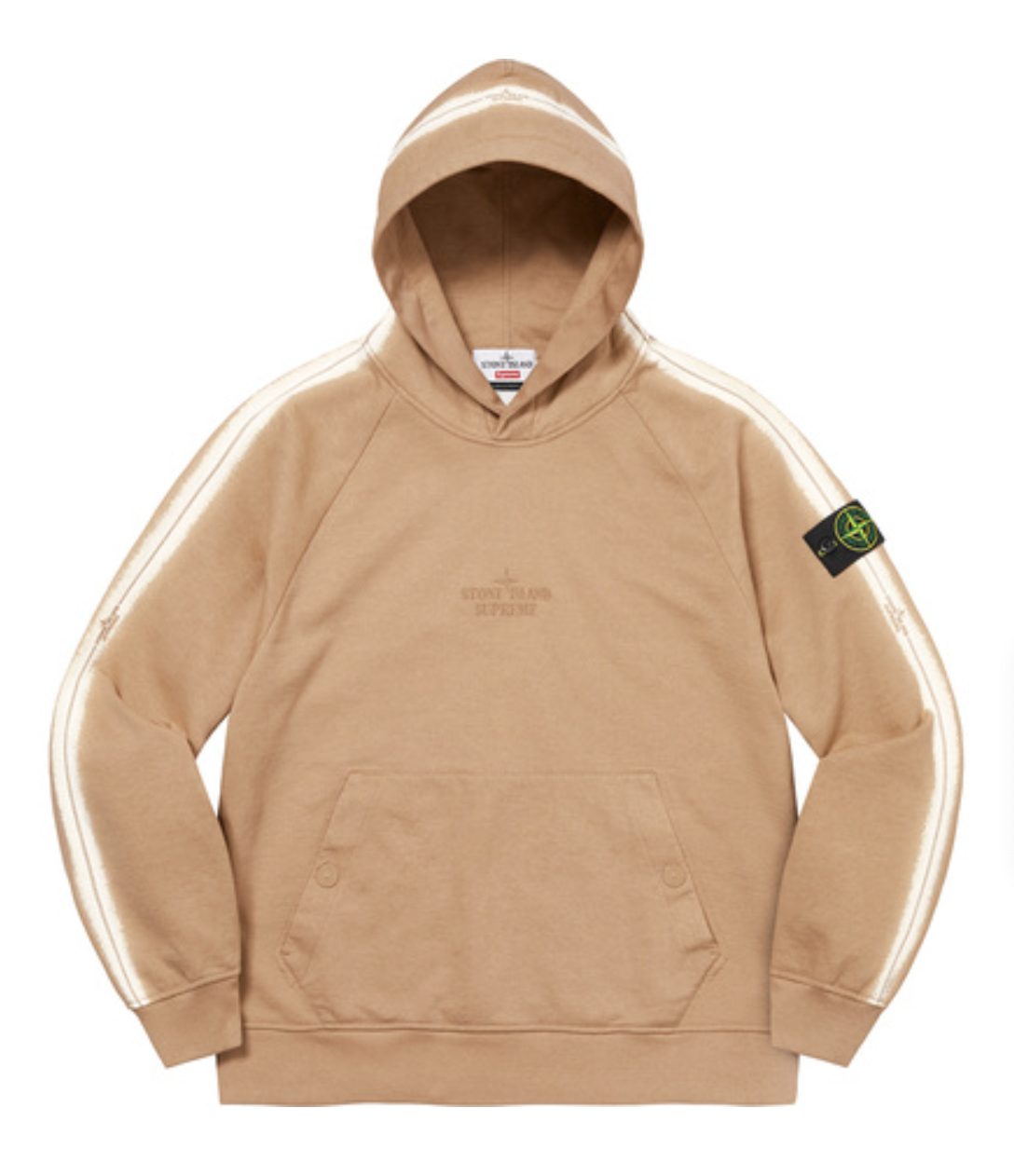 Supreme Stone Island Hooded Sweatshirt L-