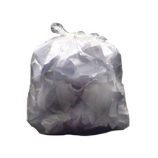 Image of 2Work Swing Bin Liner 45 Litre White (PACK OF 1000) KF73379 *FREE DELIVERY*