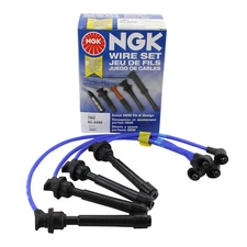 NGK Spark Plug Wire Set For Hyundai Elantra Tiburon Kia Spectra5 Sportage