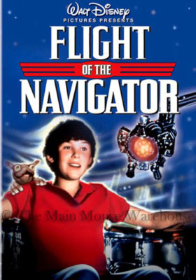 Disney Flight of the Navigator Futuristic Spacecraft Kids Sci-Fi