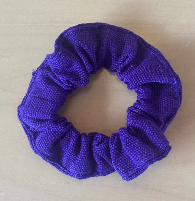 Scrunchie фиолетовый Гватемала ручной работы йога яркий новый Scrunchy волосы темно-синий хвост - Изображение 2 из 4