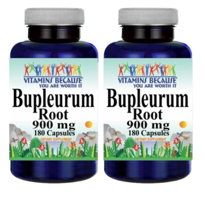 Bupleurum Root 900mg 2X180 Caps 