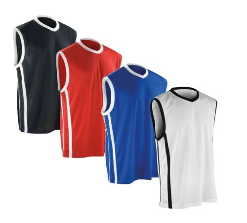 Gilet D'entraînement Respirant Pour Homme – Pour Football, Basket, Rugby – Taille Unique Adulte (buste 45 Cm, Longueur 66 Cm)