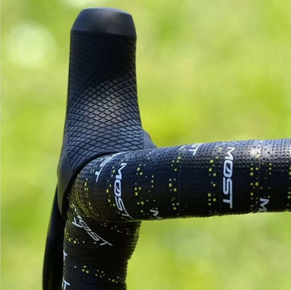 Pinarello MOST Handlebar Tape Ultragrip EVO High Performance 3mm Black Yellow - Image 2 of 4