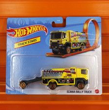 Hot Wheels - 2020 - SCANIA RALLY TRUCK (Gelb) - Track Stars Haulers