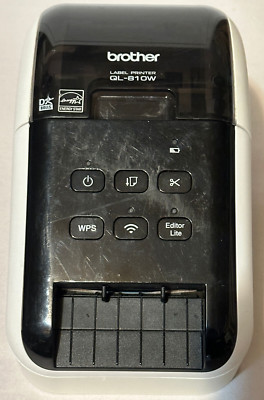 Brother Ql-810w Ultra-fast Label Printer *No Power Cord* Tested & Working