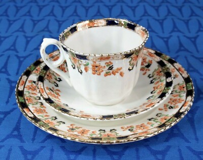 Antique Thomas Forester & Son Phoenix Imari Trio(s) Plate Cup Saucer 5139 EXC!