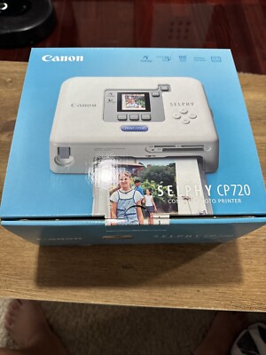 Canon Selphy CP720 Compact Photo Printer Open Box