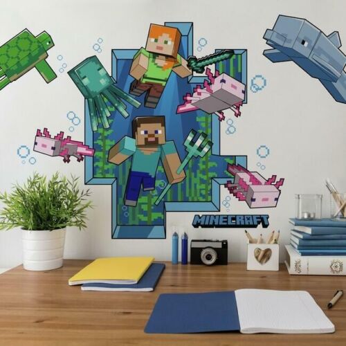 Minecraft Wall Decals: \