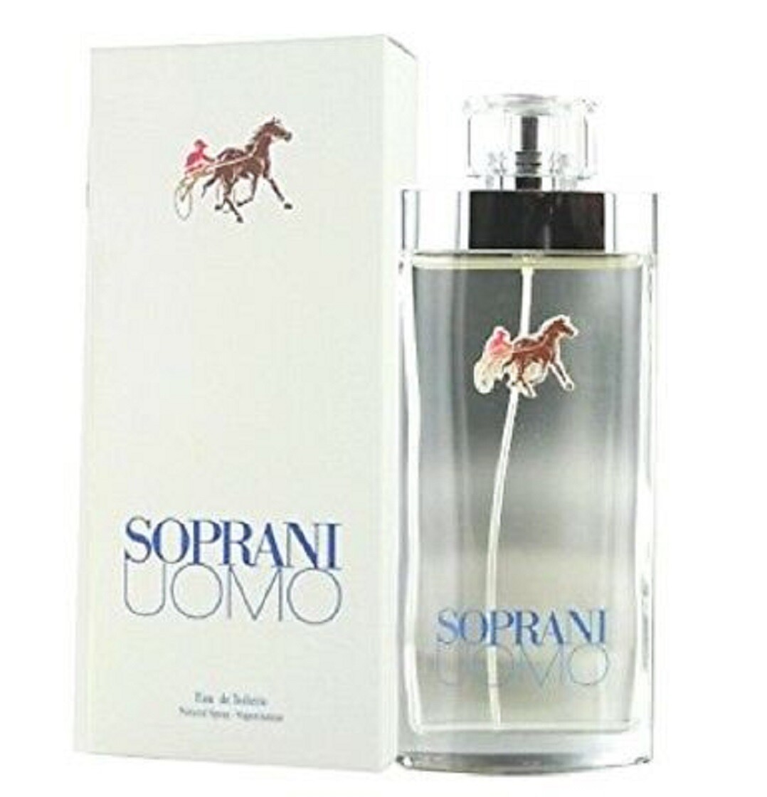 LUCIANO SOPRANI ウォモ EDT 100ml Soprani Uomo Luciano Soprani Cologne EDT 3.4 oz 100ml Spray New In