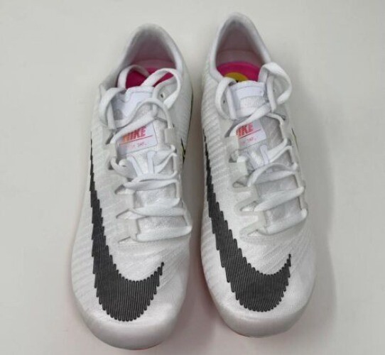 NIKE ZOOM JA FLY 3 RAWDACIOUS WHITE PINK BLAST TRACK & FIELD  display picture 1