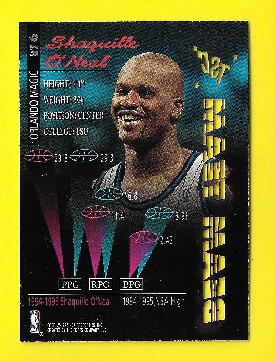 1995-96 Topps Stadium Club Basketball Beam Team BT6