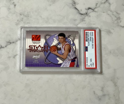 UPPER DECK STAR IMPORTS YAO MING RC ROOKIE CARD CHINA UD PSA 8 2002 #SI1 - 第 1/1 張圖片