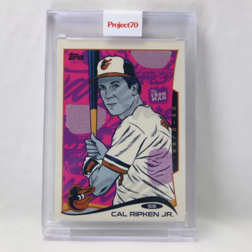 Cal Ripken Jr. 871 2021 Topps Project 70 by Morning Breath (2014) - PR: 838