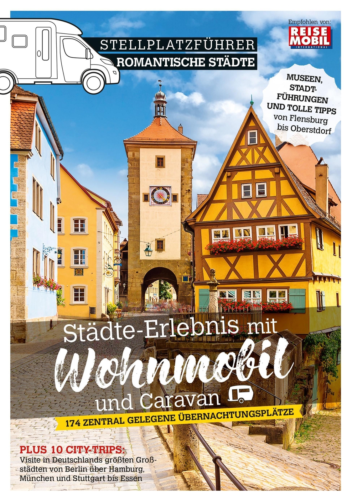 Thumbnail - Stellplatzführer Romantische Städte | Reisemobil International |