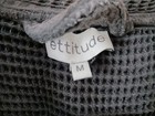 Ettitude M, Gray Unisex Bamboo Bathrobe — photo 2