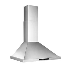 Broan EWP1366 Elite 110-640 CFM 36” Wide Wall Mounted Range Hood - Stainless