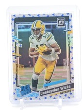 DONTAYVION WICKS 2023 DONRUSS OPTIC RATED ROOKIE STARS PRIZM #249 Q6903