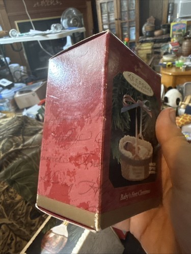 Hallmark baby girl's first christmas ornament 1997 - Picture 2 of 16