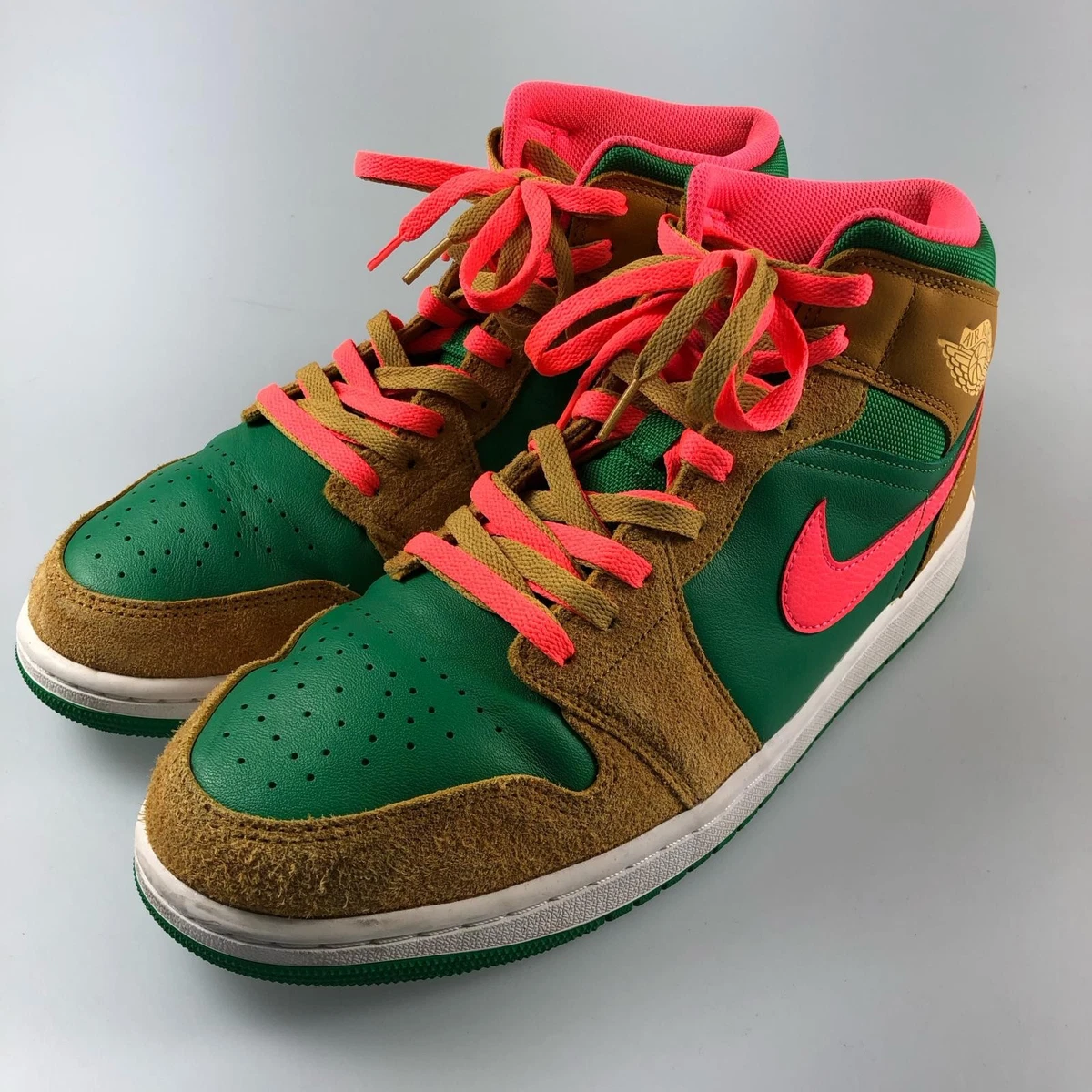 Jordan 1 SE Mid Wheat Watermelon | eBay
