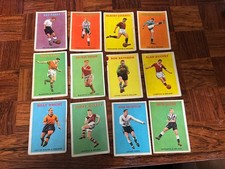 A&BC Foootball Cards Red backs. 1959-60 Football Quiz