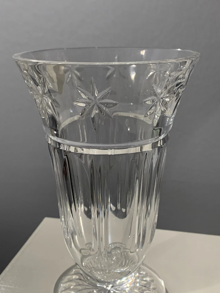 Waterford Crystal Footed Vase 5 3/4” - Image 4 of 4