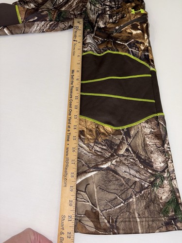 Under Armour Scent Control Cold Gear camo youth Small fleece lined hunting pants - Picture 4 of 18