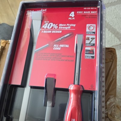 Milwaukee 48229214 Hebeleisen-Set - 4 Stück
