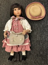 Large vintage Porcelain doll #3202