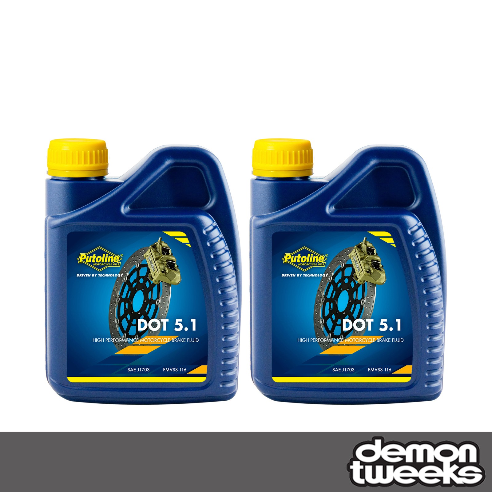 3 x Putoline DOT 5.1 Synthetic Performance Motorcycle Brake Fluid - 500ml - Image 7