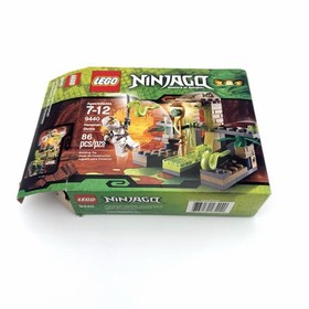 Lego Ninjago 9440 Venomari Shrine Zane Zx w/ Shoulder Armor Minifigure Complete