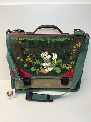 Disney Micky Maus Umhängetasche Von Baggy Rain Forest Vintage Aktentasche