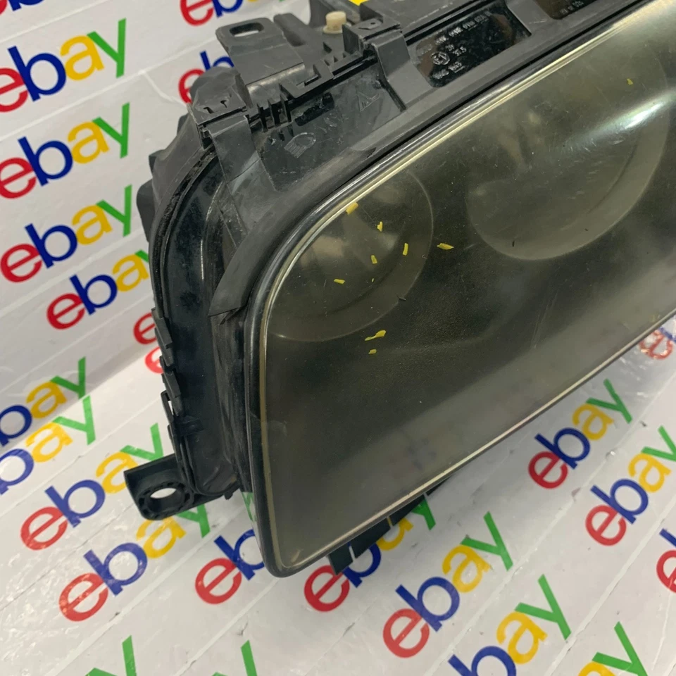 Conjunto de faros delanteros BMW X3 2004-2006 xenón oculto conductor izquierdo negro 3604 05 Foto 4 de 4