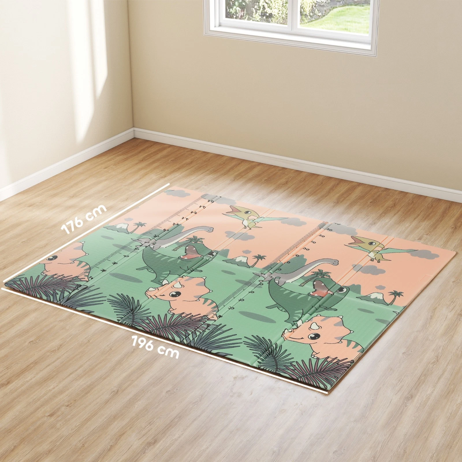 Foldable Baby Play Mat Anti Slip XPE Foam Kids Activity Mat