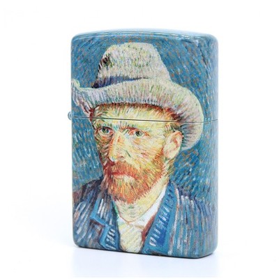 Zippo Feuerzeug 205 Asia Custom / Famous Paintings Van Gogh Self-portrait Neu