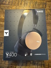 AKG Y400 WIRELESS Bluetooth Wireless Headphones, Rose Gold, Factory Sealed
