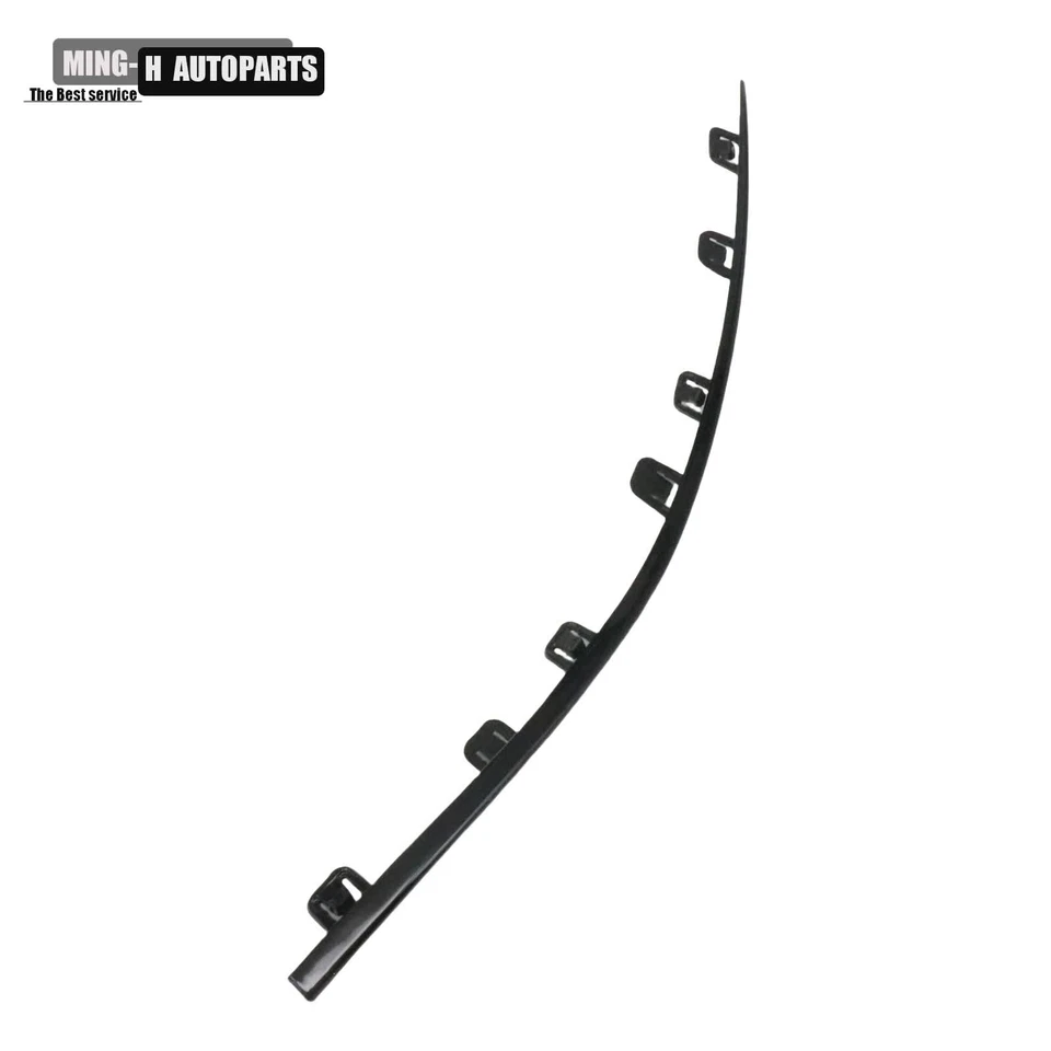 Moldura de moldura delantera izquierda negra 2068854302 para Mercedes-Benz 13-25 C300 C43 AMG Foto 3 de 4