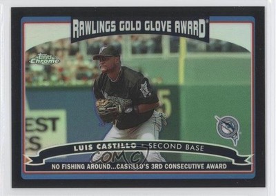 2006 Topps Chrome Black Refractor 65/549 Luis Castillo #264 0b5