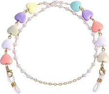 Glasses Chain for Women, Cute Beaded Glasses Strap, Eyeglass Chain,