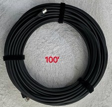 CAT6 Shielded Ethernet Patch PLENUM RATED Cable 100 Foot Custom Made. USA