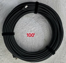 CAT6 Shielded Ethernet Patch PLENUM RATED Cable 100+ Foot Custom Made. USA