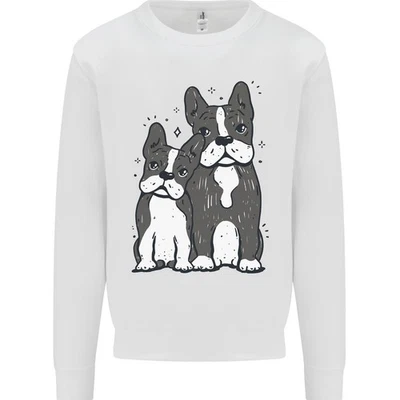 Une Paire De Bulldogs Enfants Pull - Photo 1/4